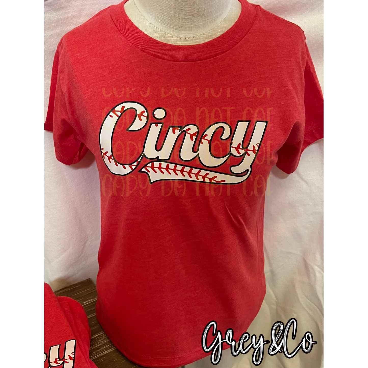 Youth Cincy Reds Baseball Shirt