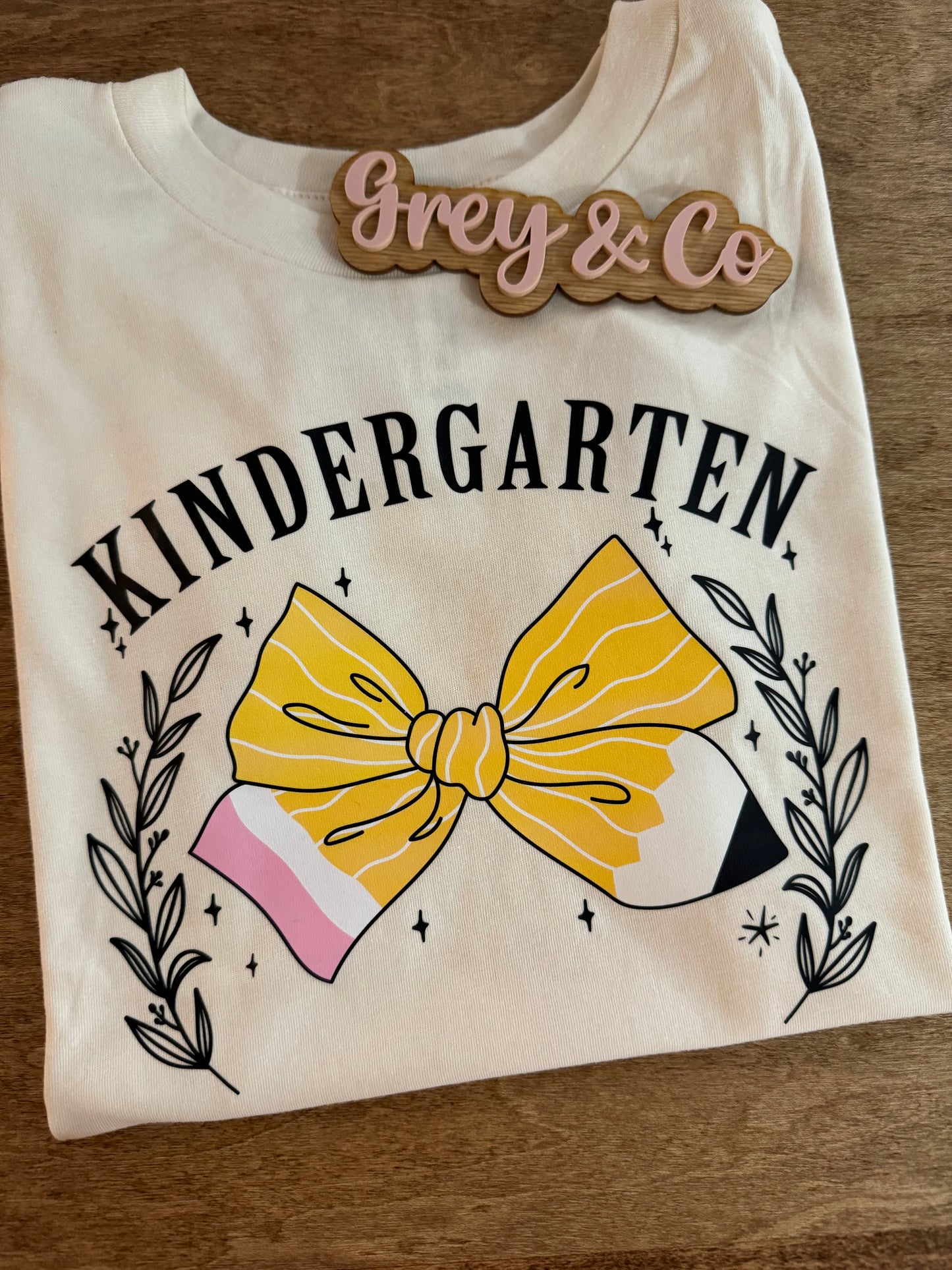 Back 2 School Bow Pencil Tshirt