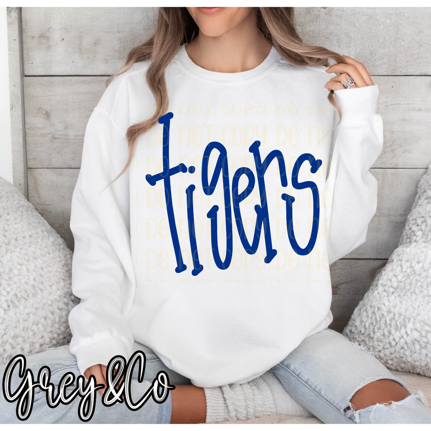 Tigers Doodle Sweatshirt