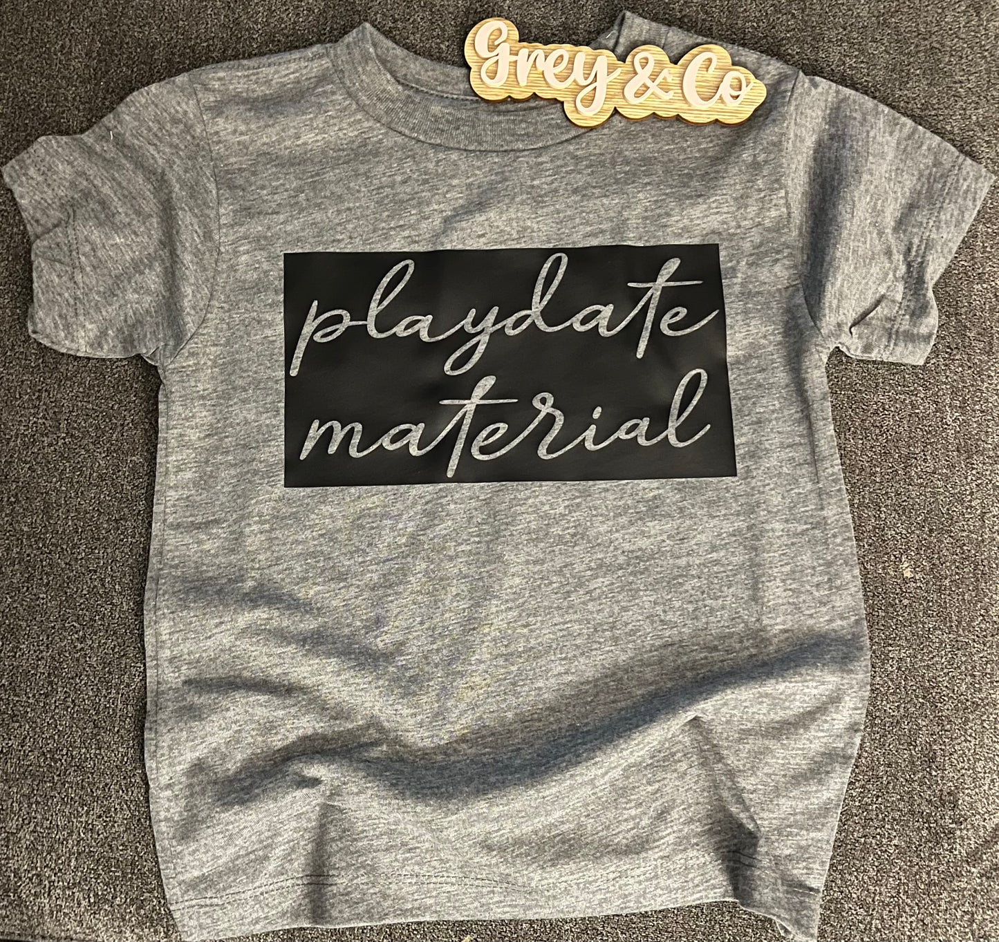 Playdate Material Tee