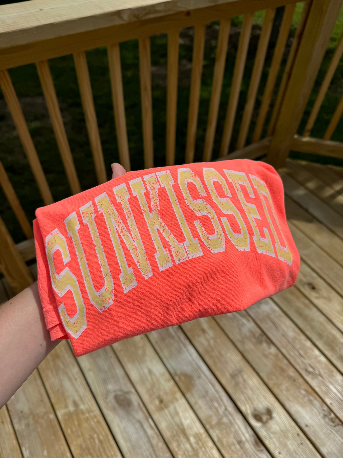 Sunkissed Comfort Colors Tee