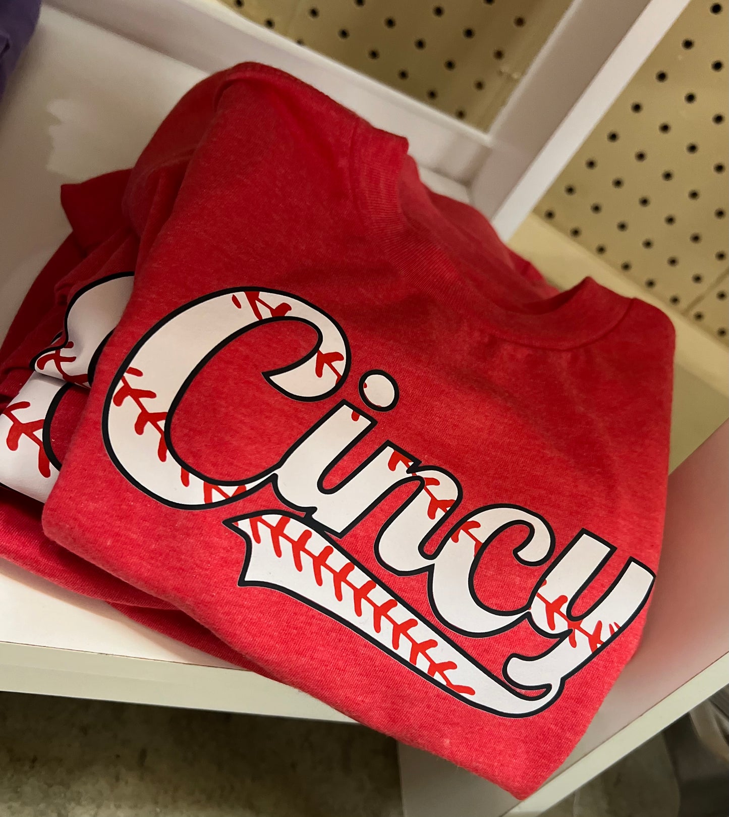 Youth Cincy Reds Baseball Shirt