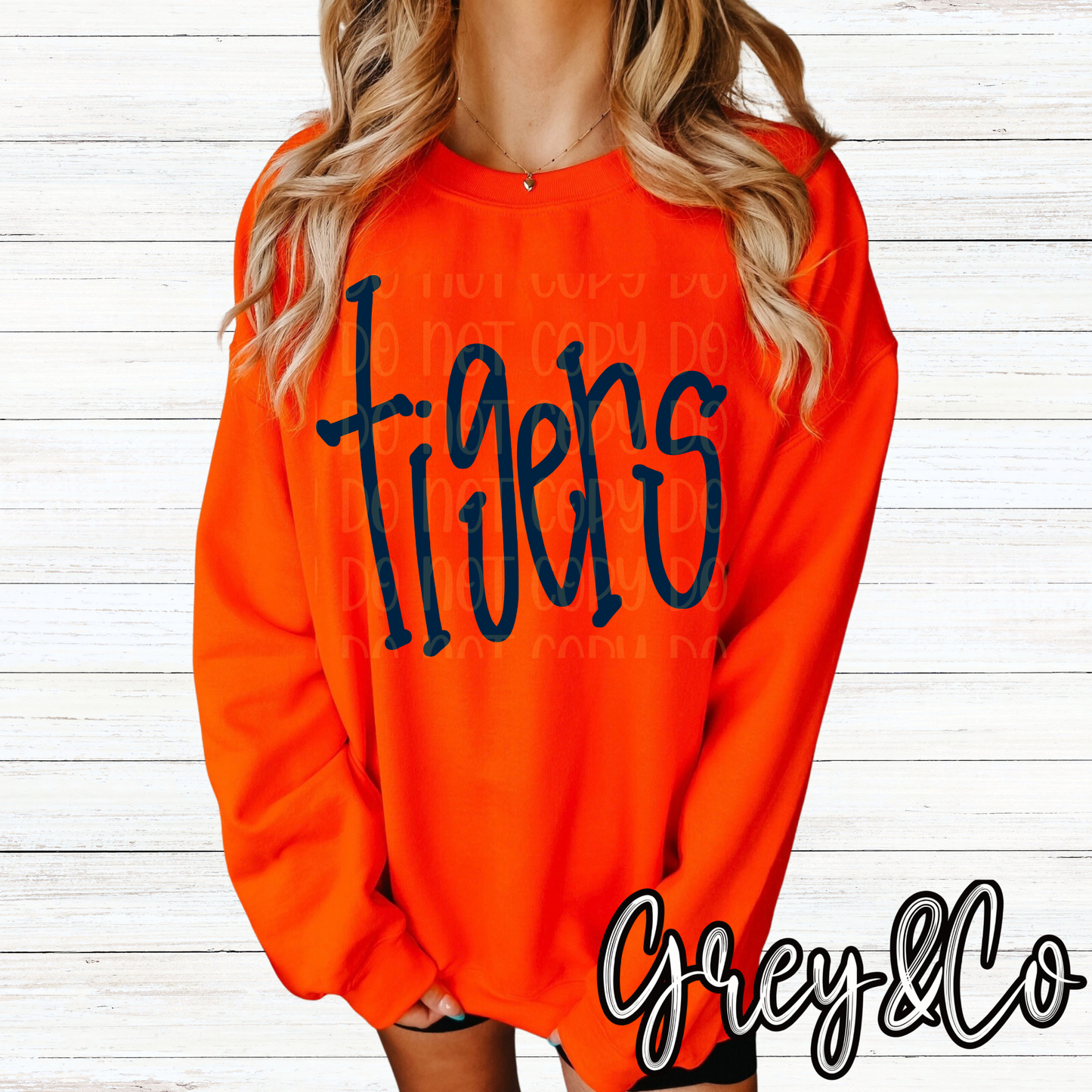 Tigers Doodle Sweatshirt