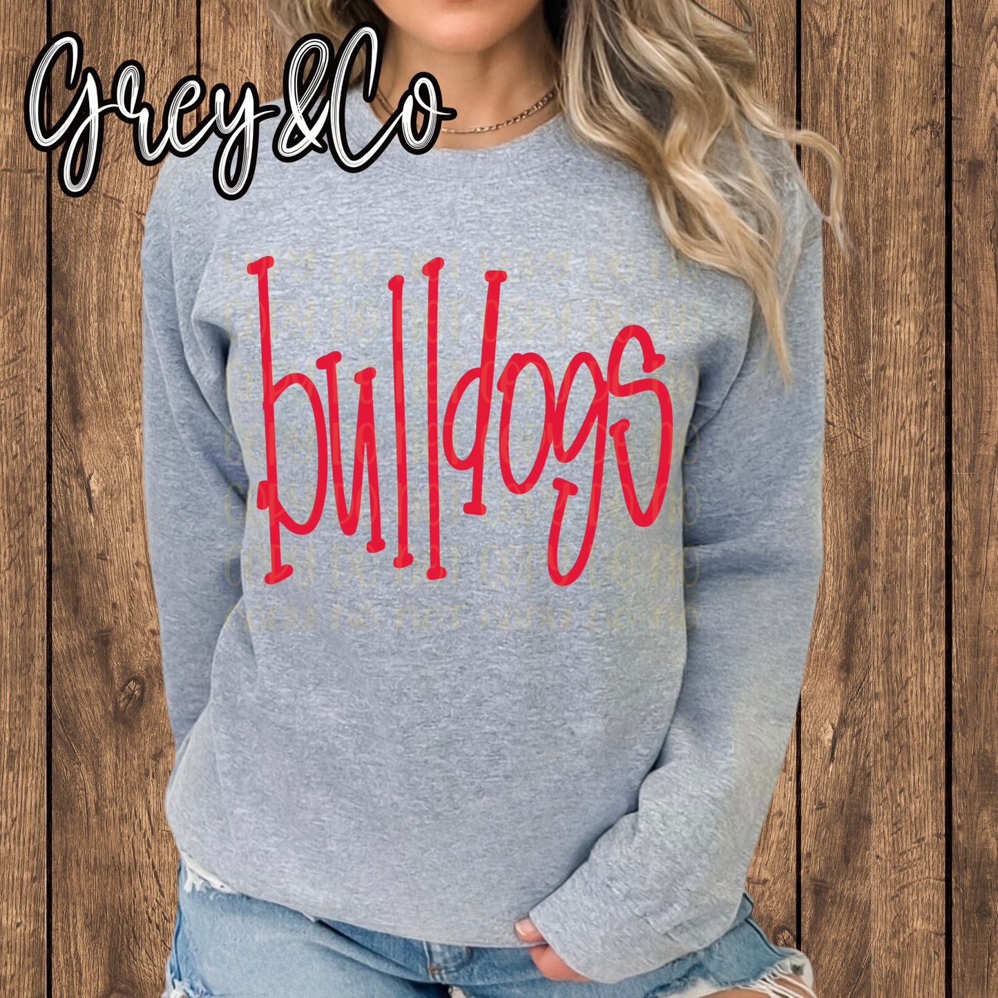 Bulldogs Doodle Sweatshirt