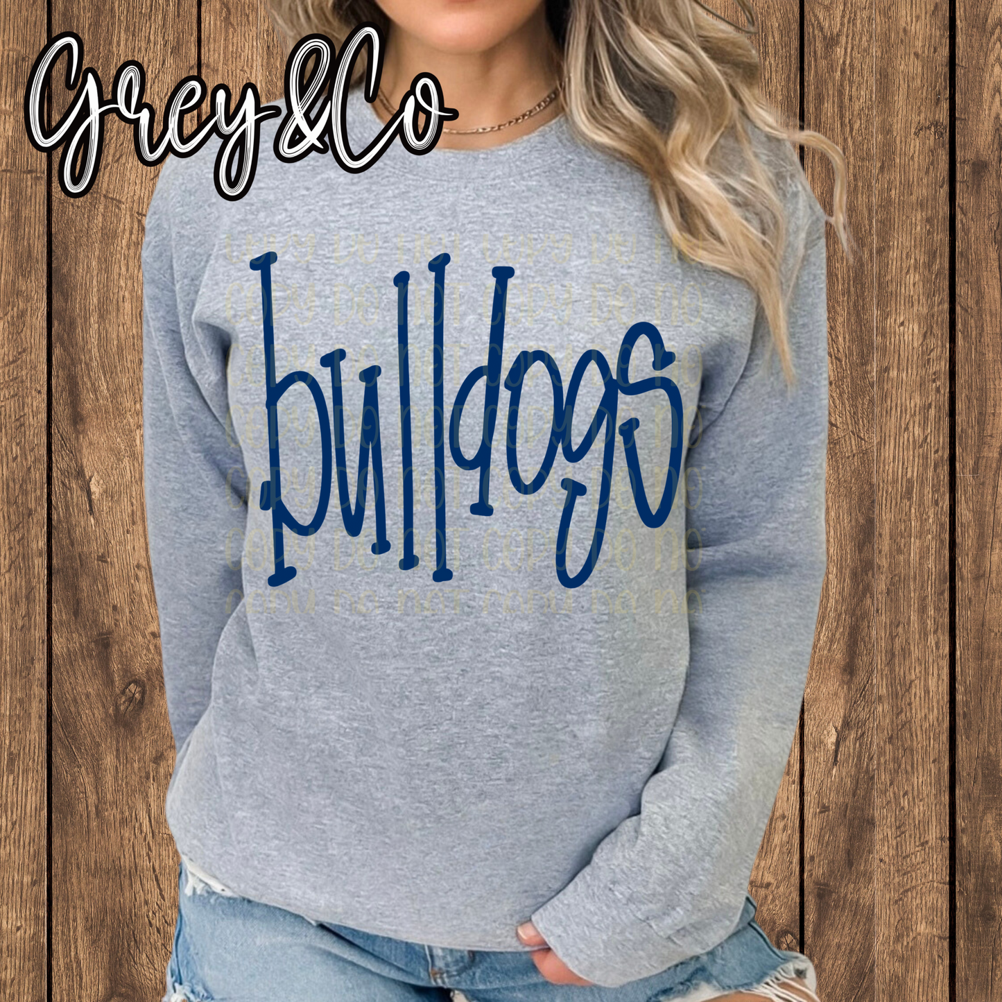 Bulldogs Doodle Sweatshirt