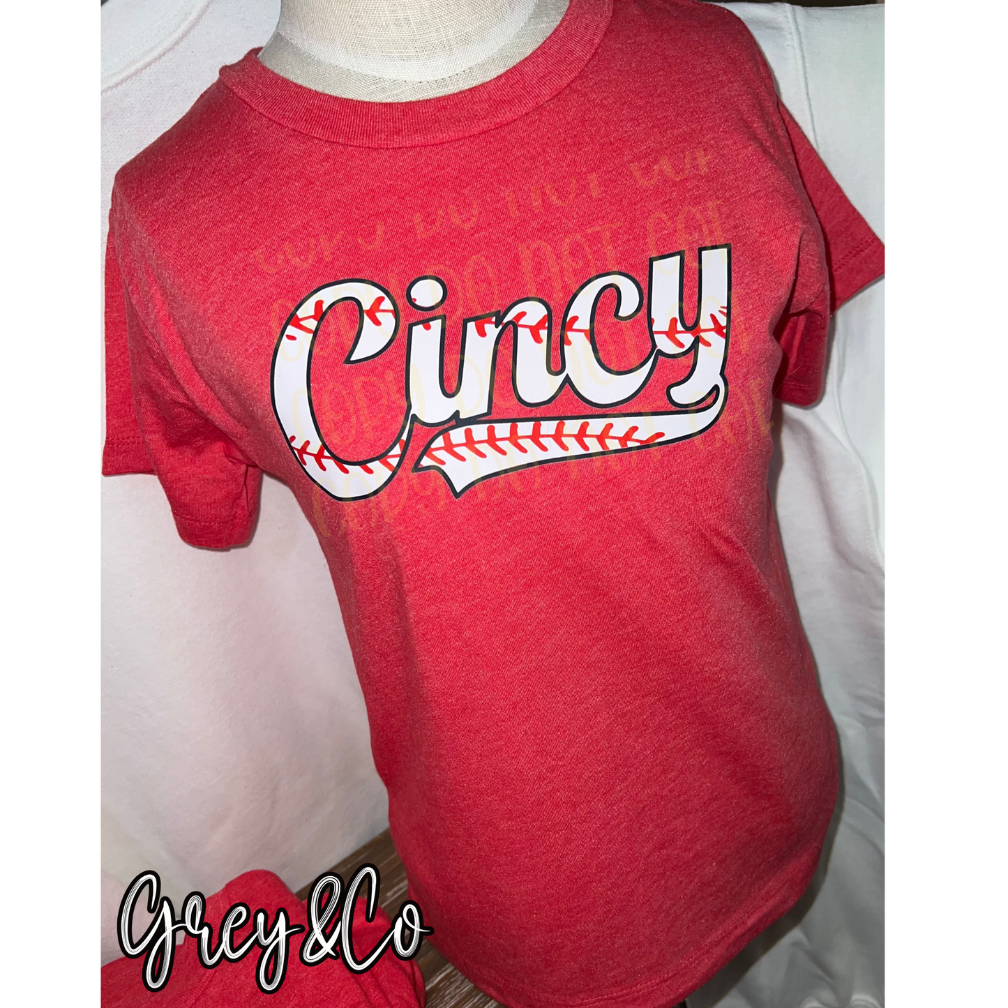 Youth Cincy Reds Baseball Shirt