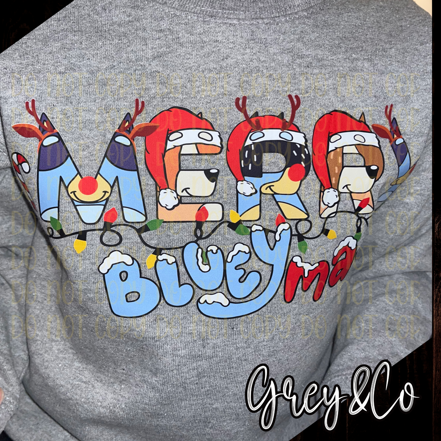 Merry Blueymas Sweatshirt