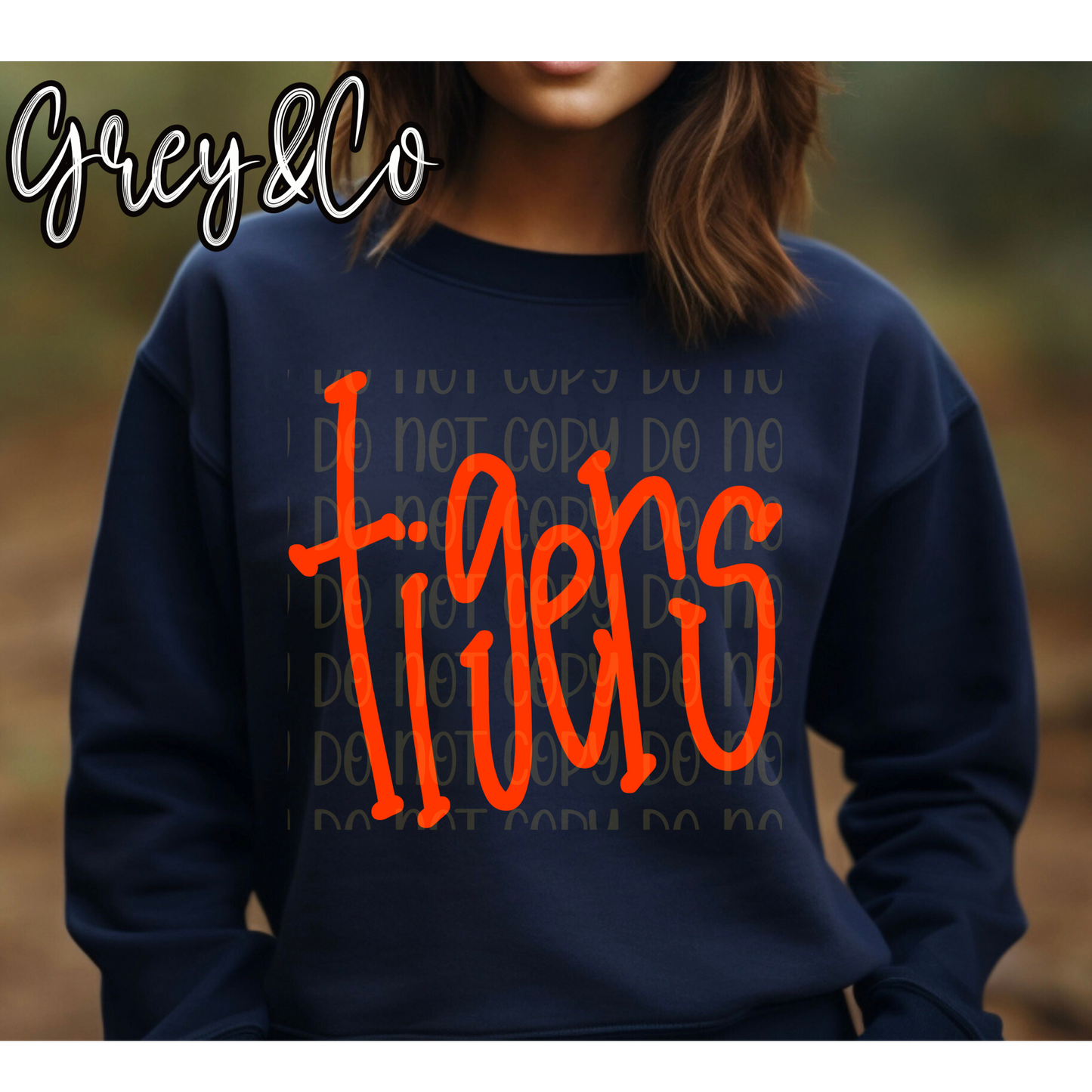 Tigers Doodle Sweatshirt