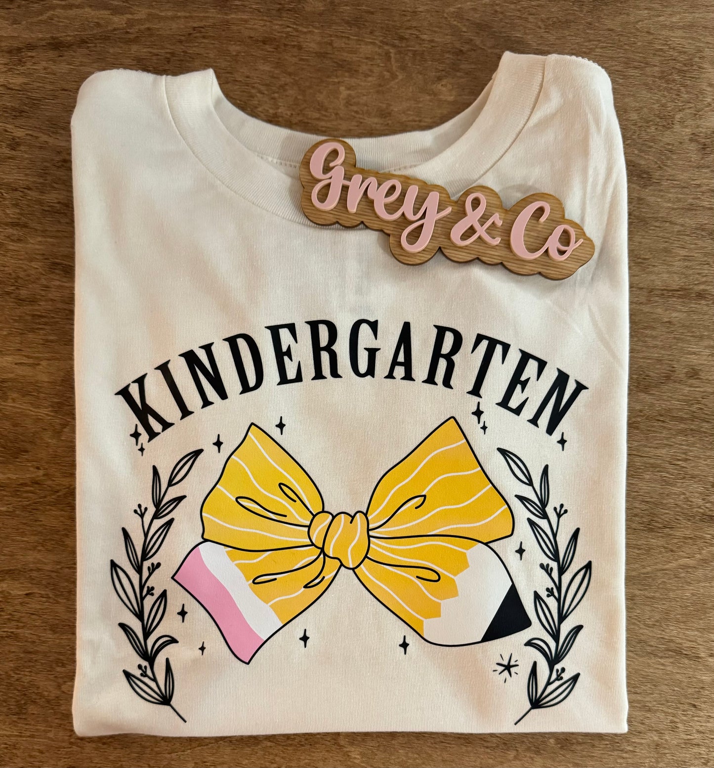 Back 2 School Bow Pencil Tshirt