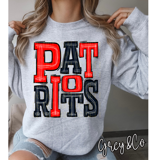 Patriots Tinsel Sweatshirt