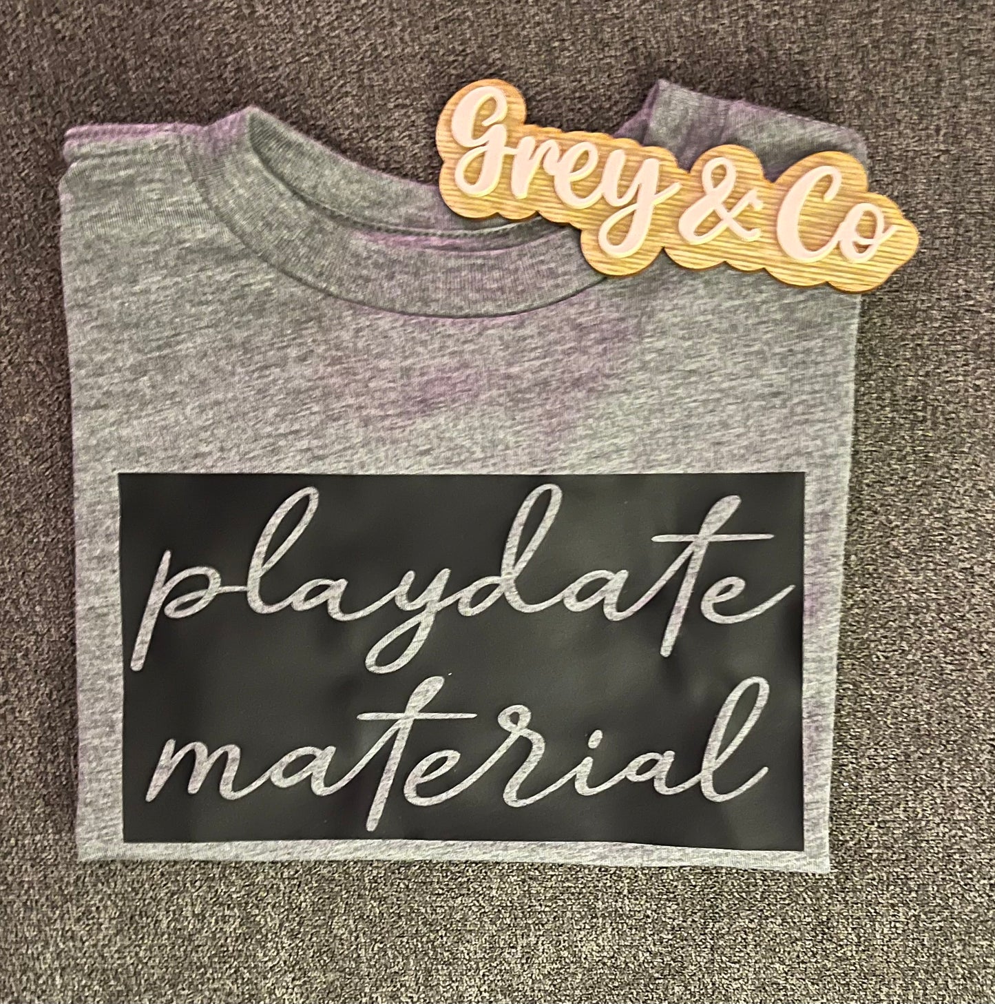 Playdate Material Tee