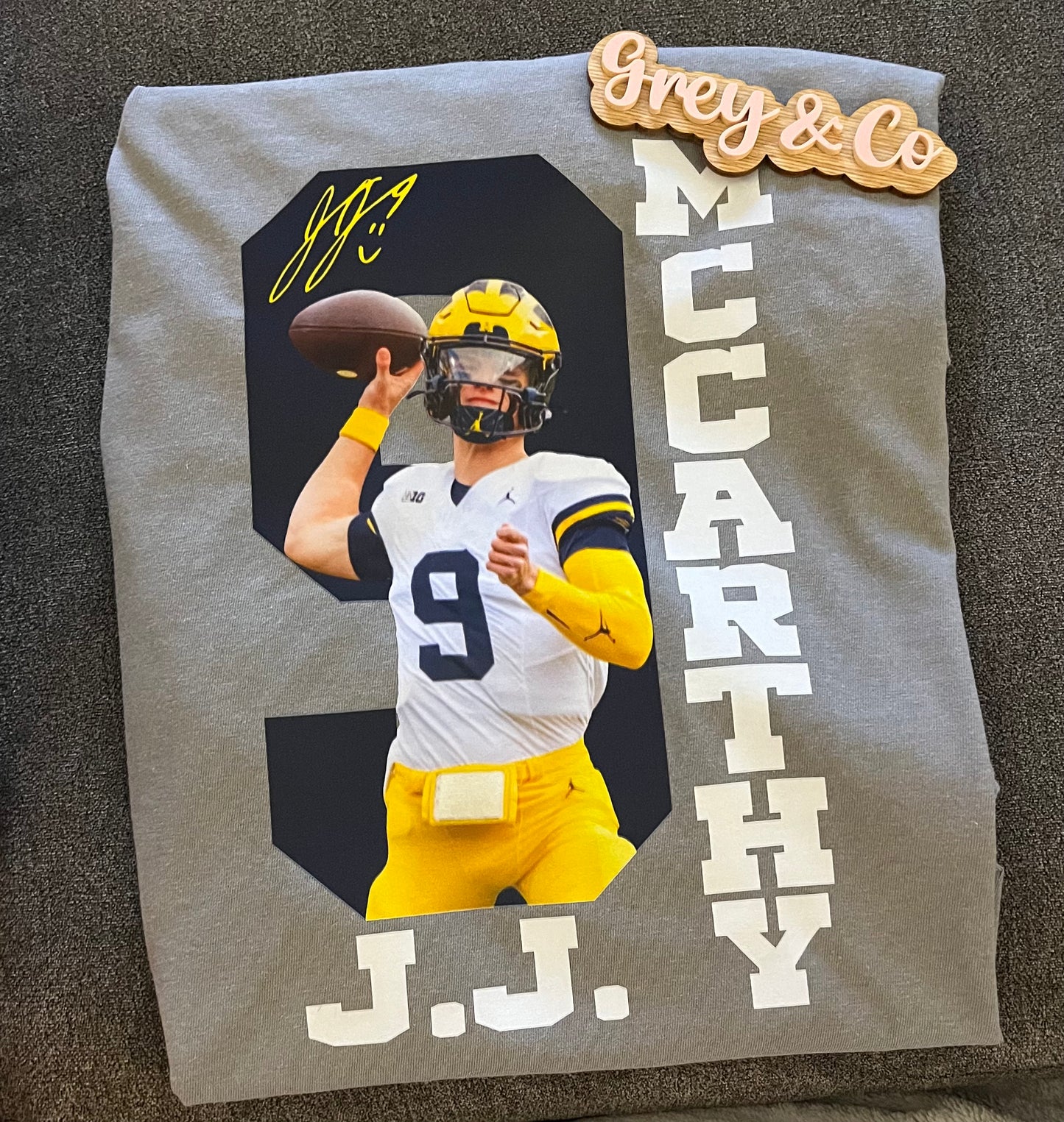 JJ McCarthy Custom Tee