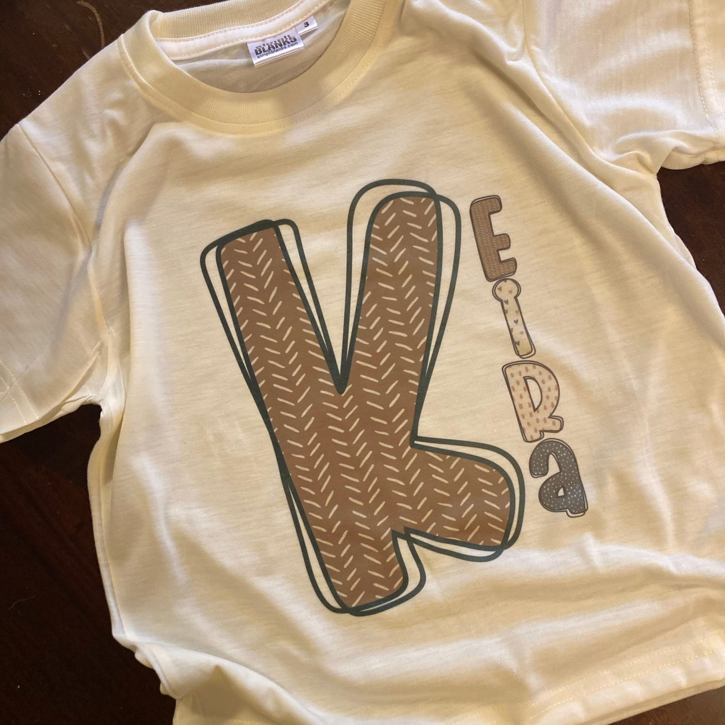 Personalized Kids Name Tee