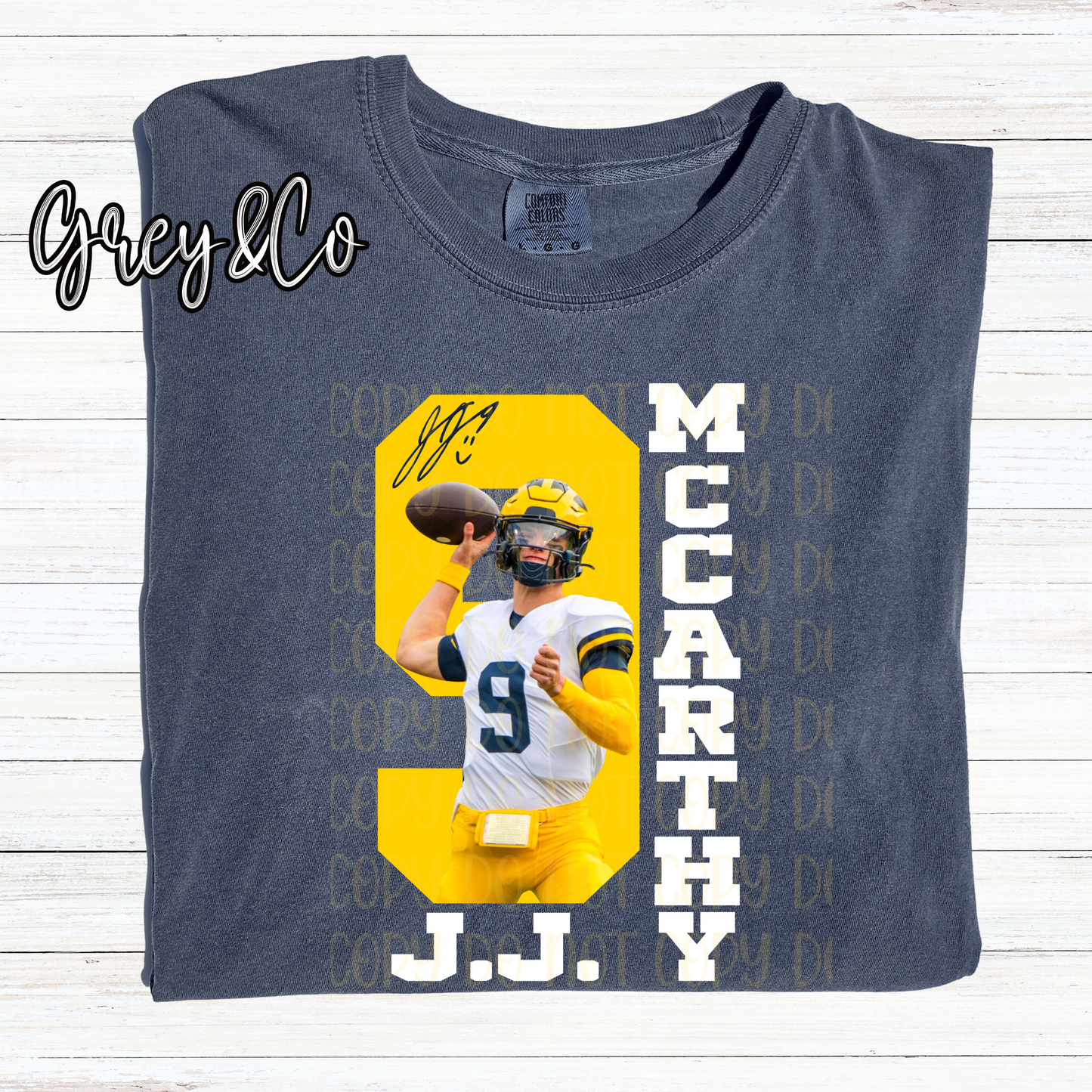 JJ McCarthy Custom Tee