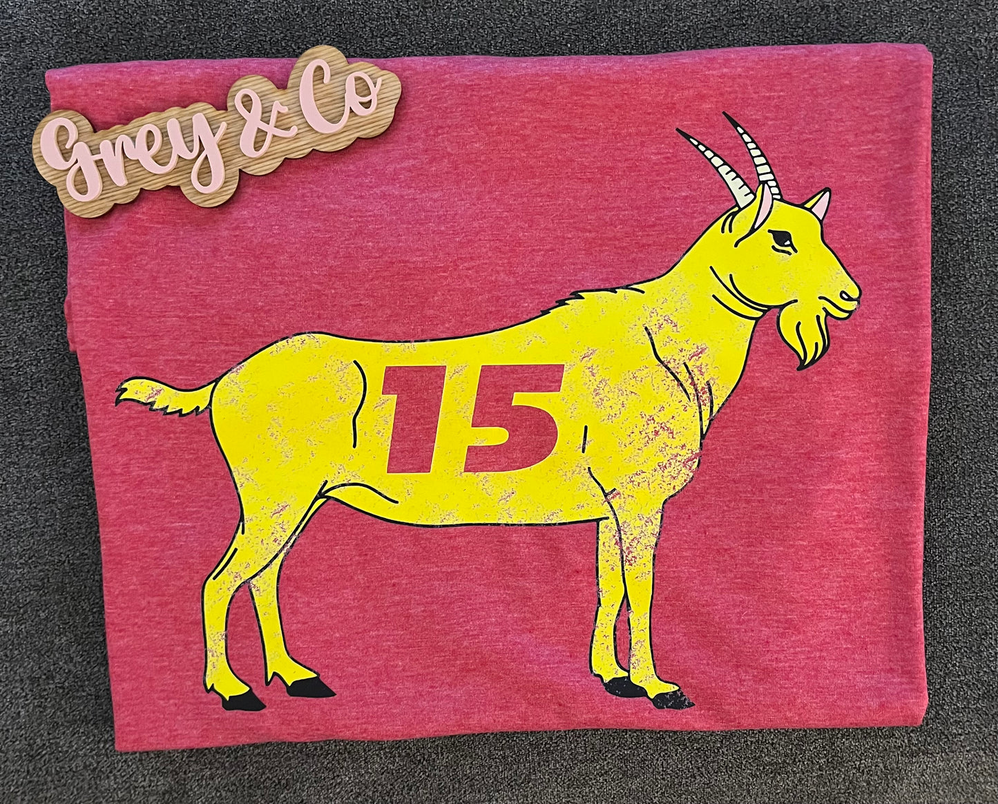 Patrick Mahomes Goat #15 Tee