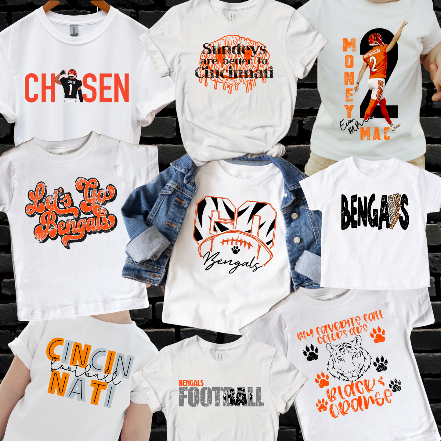 Cincinnati Bengals Youth Tees